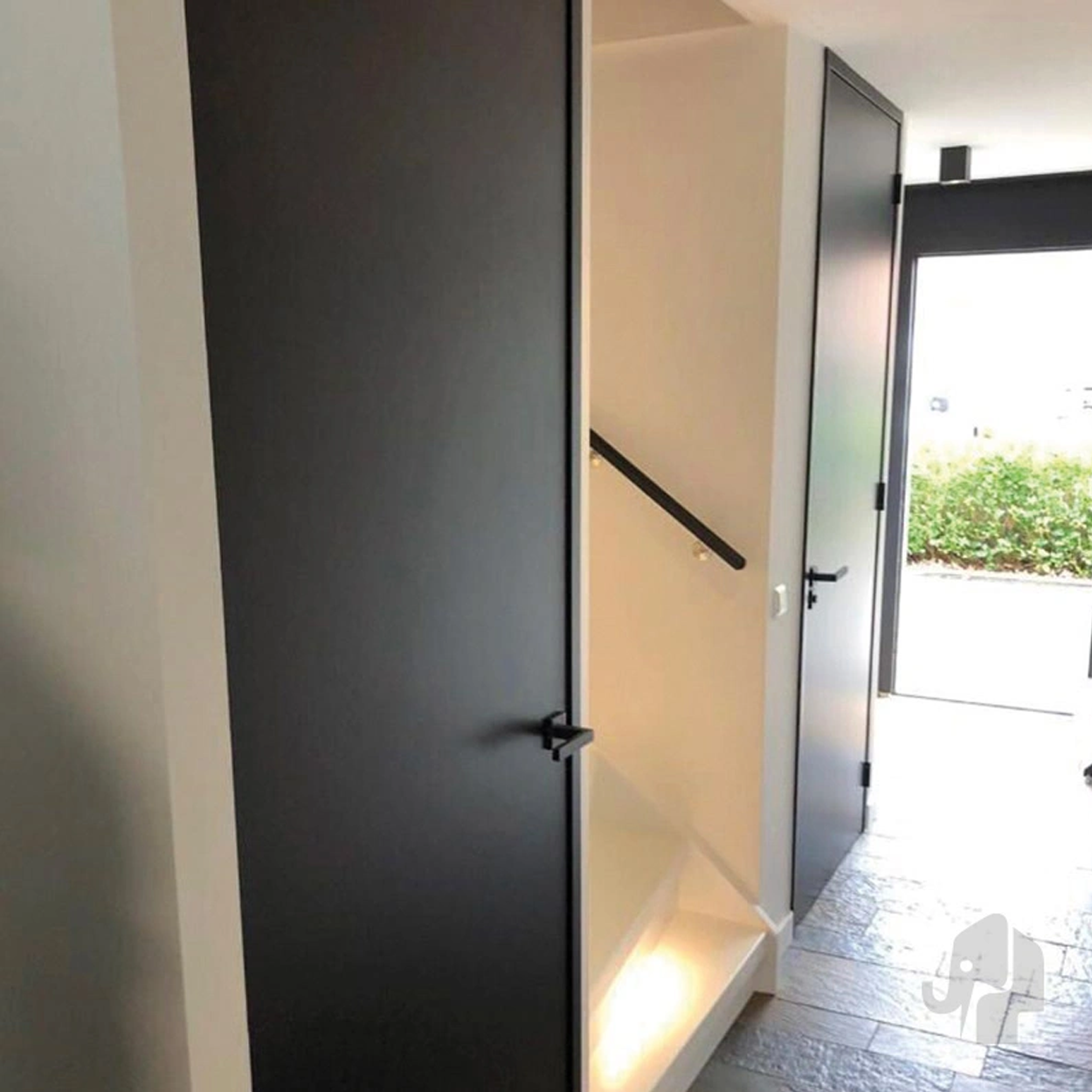 Binnendeur Austria Porta Alta Piatto Negro Kamerhoog
